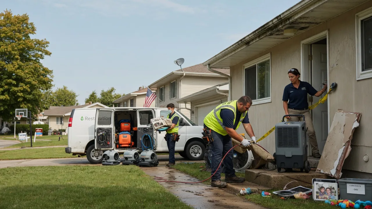 Water Damage Restoration in Polk, PA near me